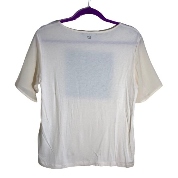 Max Mara Weekend silk and viscose cream tunic top - Picture 2 of 9